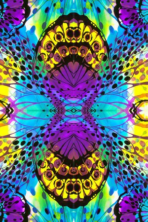 抽象印花华亿平台图片