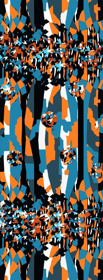 抽象印花华亿平台图片