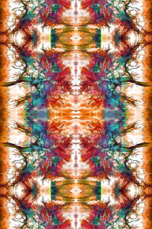 抽象印花华亿平台图片