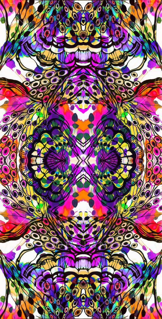 抽象印花华亿平台图片