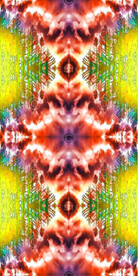 抽象印花华亿平台图片