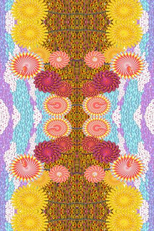 抽象印花华亿平台图片