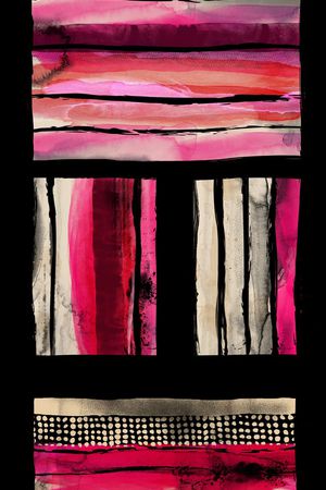 水墨印花华亿平台图片