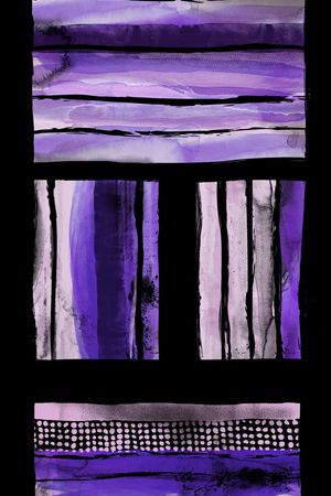 水墨印花华亿平台图片