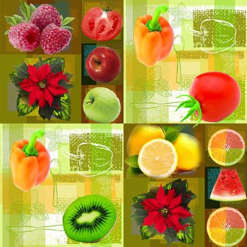 水果印花华亿平台图片