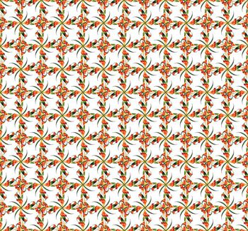 372870-时尚潮流花格子