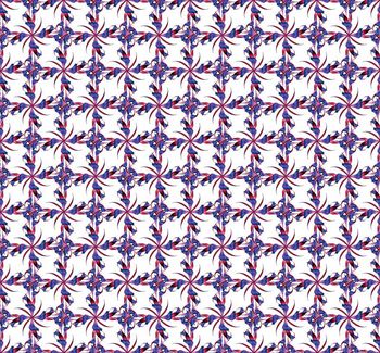 372871-时尚潮流花格子