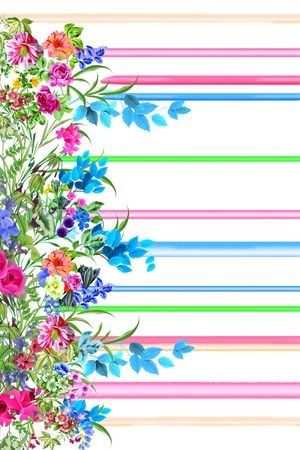 花卉   杠条印花华亿平台图片