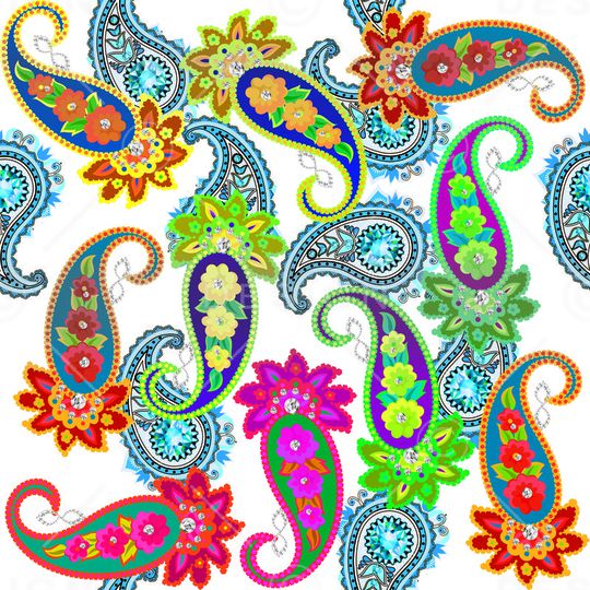 变形虫印花华亿平台图片