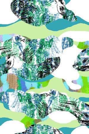 清新印花华亿平台图片