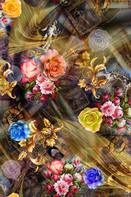 女装印花华亿平台图片