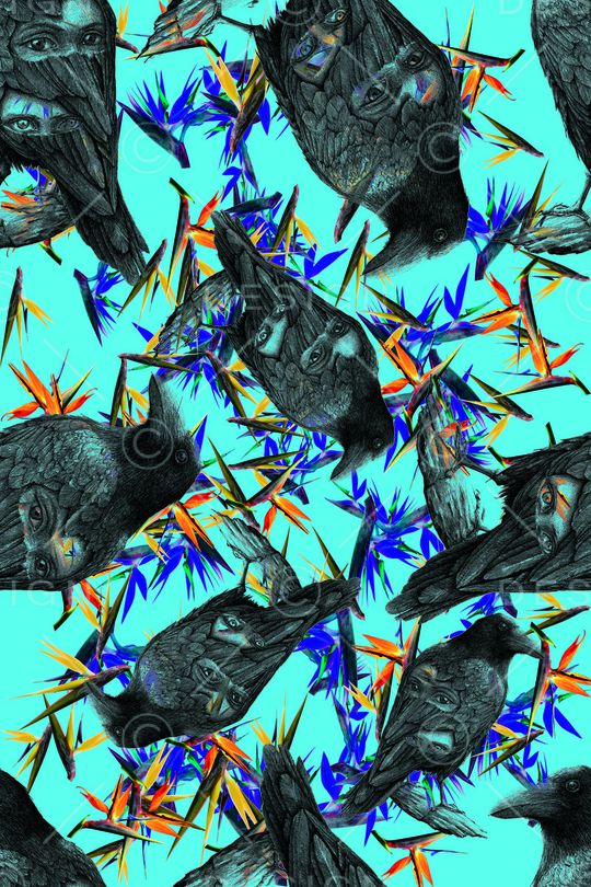 抽像印花华亿平台图片