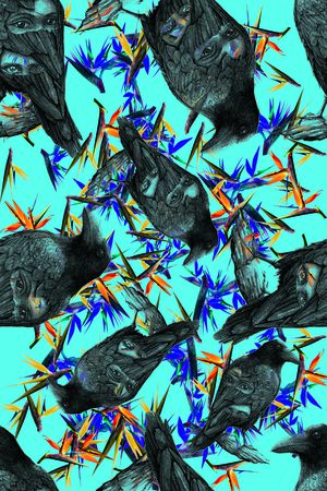 抽像印花华亿平台图片