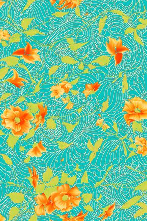 田园印花华亿平台图片