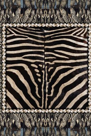 动物纹印花华亿平台图片