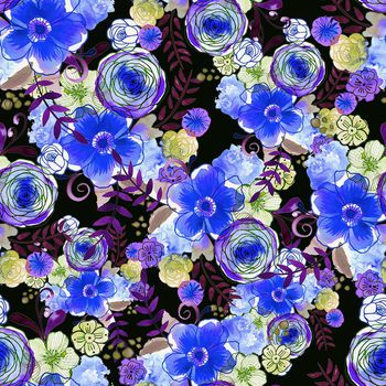 373191-手绘清新花卉