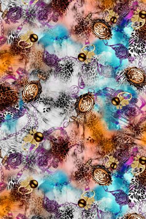 链条印花华亿平台图片