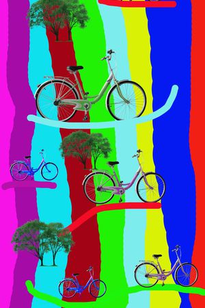 单车印花华亿平台图片