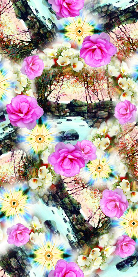 时尚印花华亿平台图片