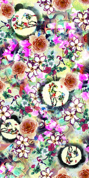 373303-彩马小花组合