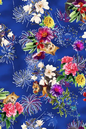 时尚印花华亿平台图片