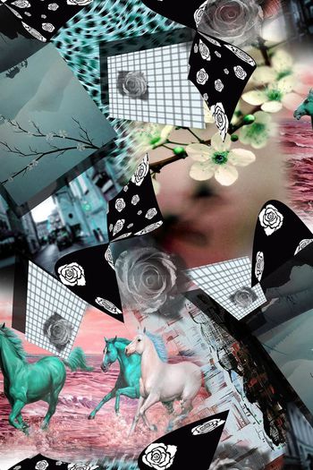 373504-扭曲抽象穿越