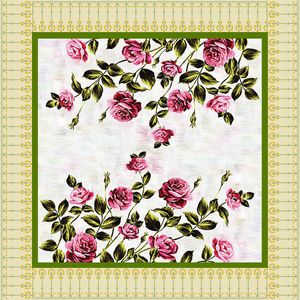 方巾印花华亿平台图片