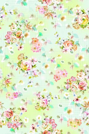 清新印花华亿平台图片