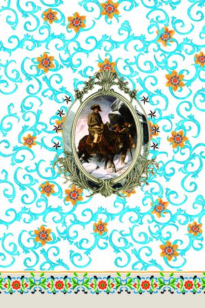 蓝花印花华亿平台图片