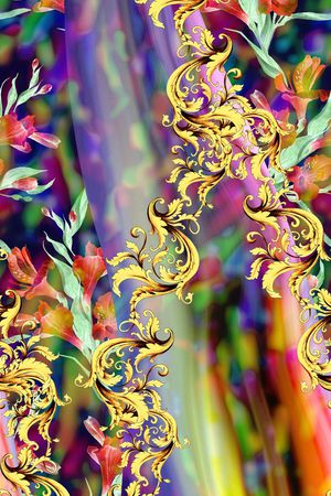 欧美风印花华亿平台图片