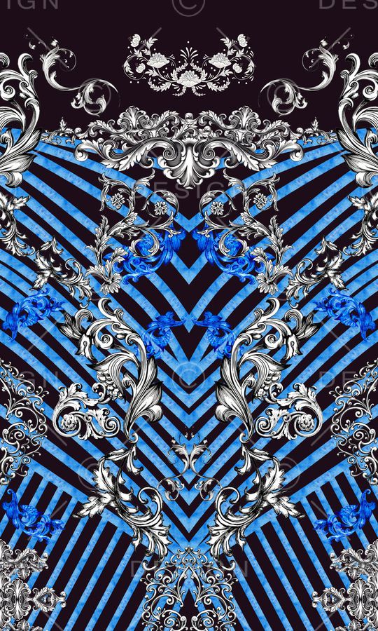 欧式印花华亿平台图片