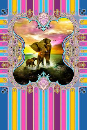 时尚印花华亿平台图片