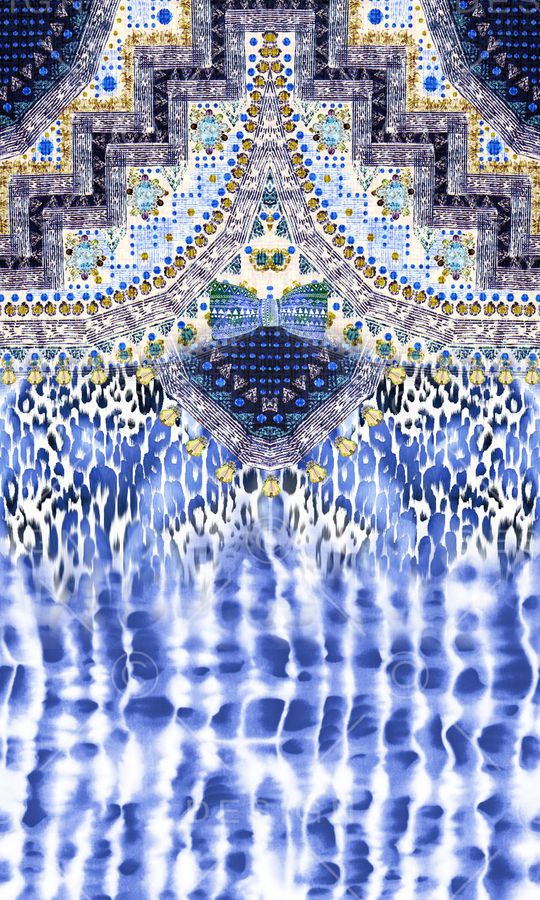 复古印花华亿平台图片