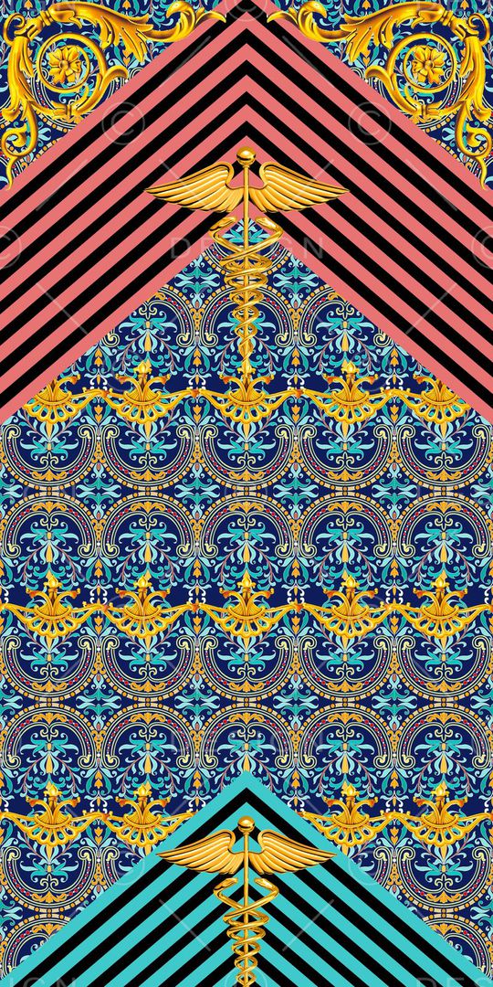 欧式印花华亿平台图片