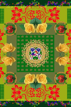 民族风印花华亿平台图片