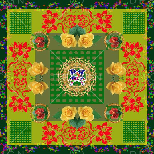 民族风印花华亿平台图片