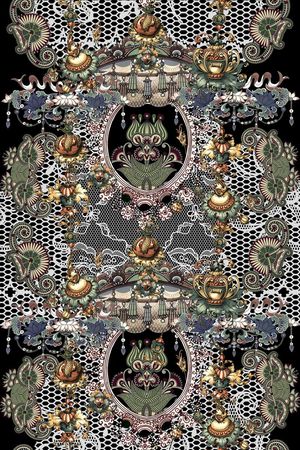 民族风印花华亿平台图片