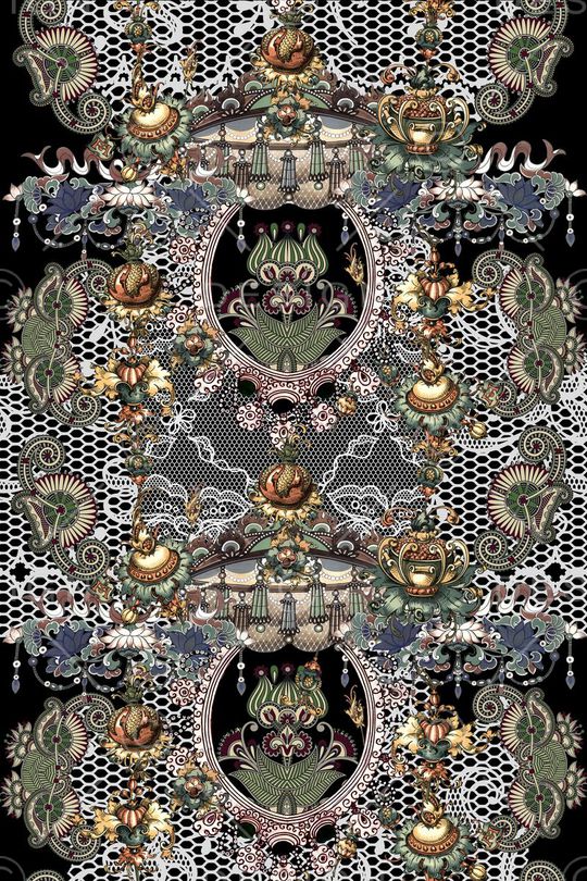 民族风印花华亿平台图片