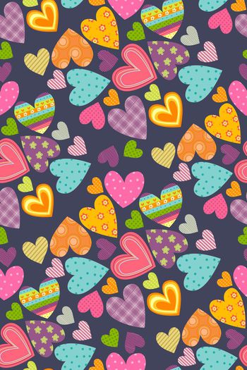 373722-卡通彩色爱心儿童家纺床品抱枕华亿平台