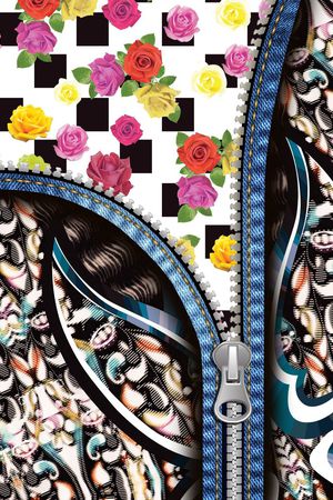 写意印花华亿平台图片