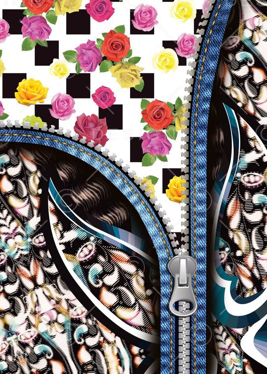 写意印花华亿平台图片