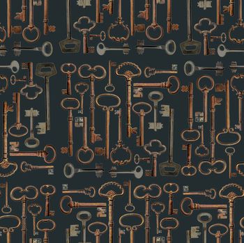 373726-复古钥匙可可里意大利品牌Dolce