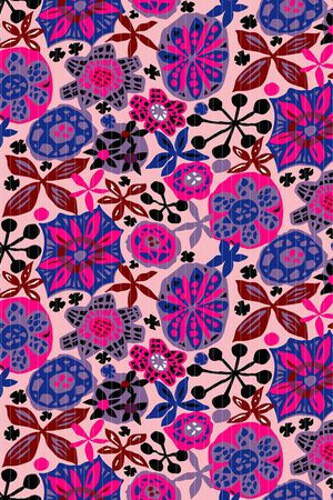 乱花印花华亿平台图片