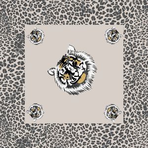 虎纹印花华亿平台图片