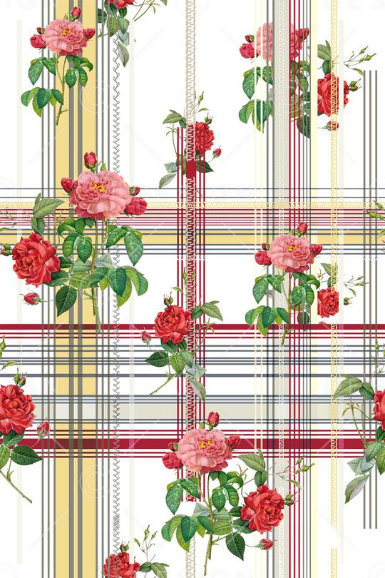 清新印花华亿平台图片