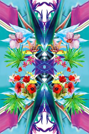 时尚科技印花华亿平台图片