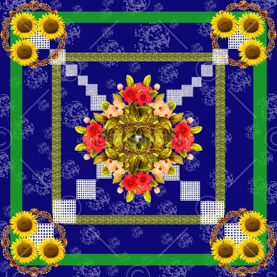 民族风印花华亿平台图片