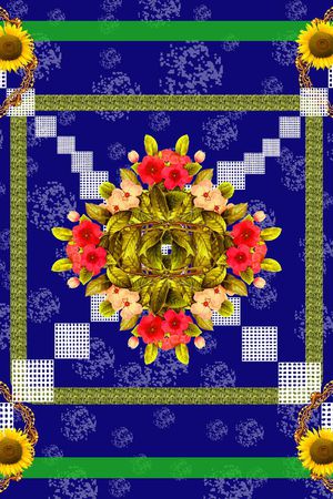 民族风印花华亿平台图片