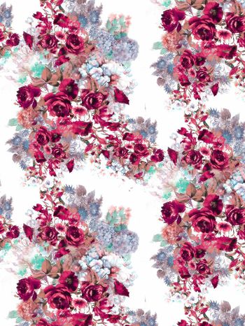 抽象印花华亿平台图片