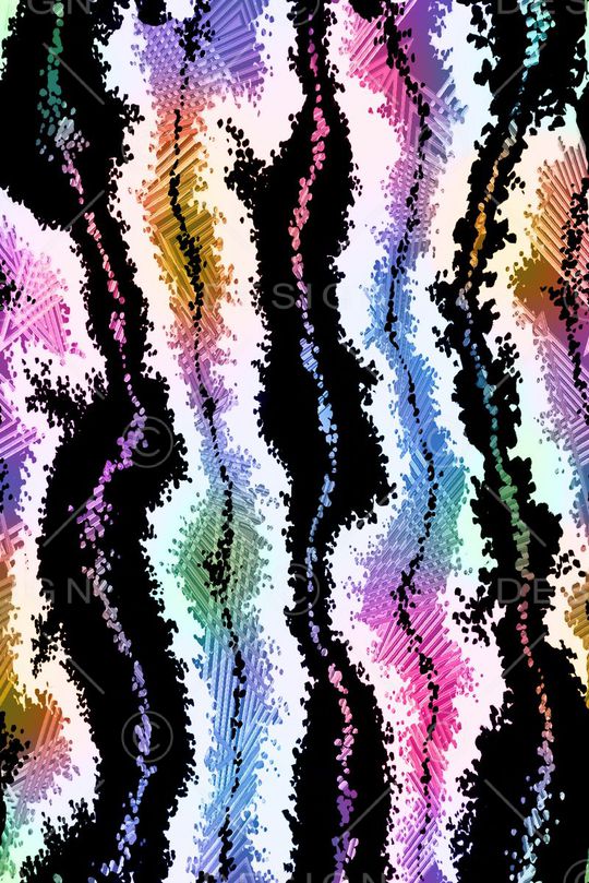 笔触印花华亿平台图片